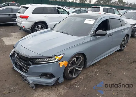 2022 Honda Accord Sport 2.0T from USA, damaged, VIN 1HGCV2F35NA025474